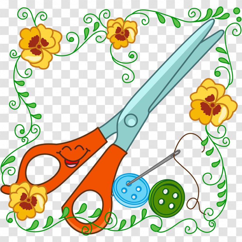 Clip Art Sewing Illustration Image Drawing - Whimsical Transparent PNG