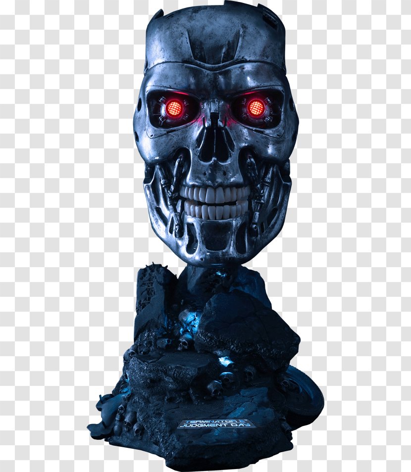 The Terminator Sideshow Collectibles Endoskeleton Film - Prop Replica - Back Of T 800 Transparent PNG