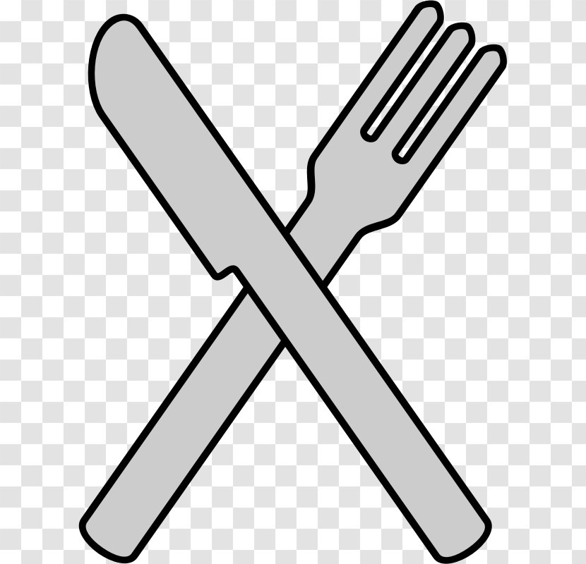 Knife Fork Cutlery Clip Art - Hunting Survival Knives - And Transparent PNG