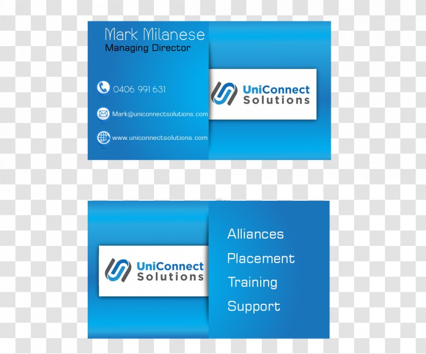 Logo Brand Business Cards Font - Card Designs Transparent PNG