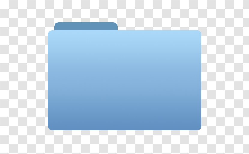 Electric Blue Aqua Cobalt Teal - Azure - Folders Transparent PNG