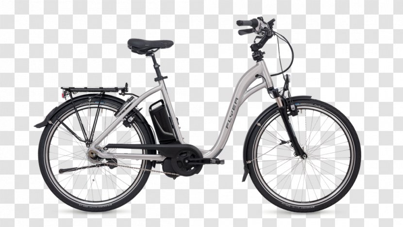 Electric Bicycle Electricity Flyer Motor - Hybrid Transparent PNG