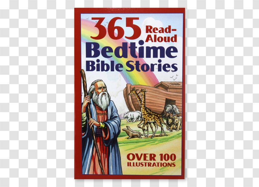 365 Read-Aloud Bedtime Bible Stories The Story Book Poster - Advertising Transparent PNG