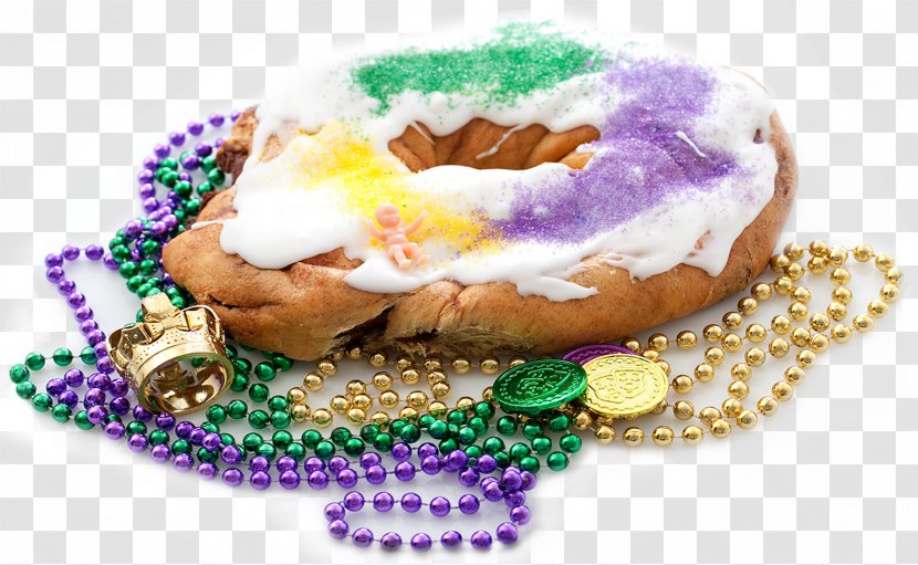 New Orleans King Cake Praline Birthday Southern United States - Recipe - Mardi Gras Transparent PNG