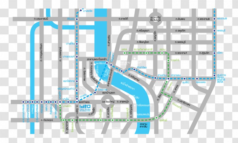 Ideo Thaphra Interchange Apartment Tha Phra MRT Station Condominium - Area - Full Map Route 66 Transparent PNG