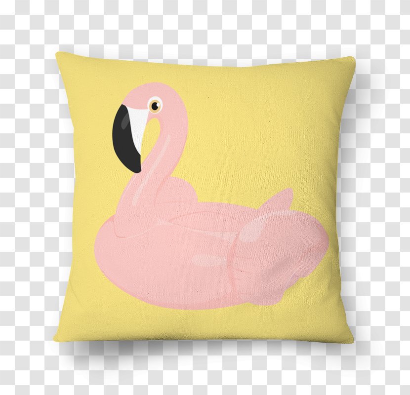 Throw Pillows Cushion Bird Pink M - Flamingo Pool Transparent PNG
