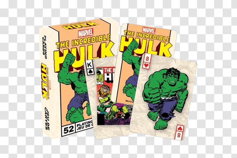 Hulk Lego Marvel Super Heroes Batman Card Game Playing - Classic Transparent PNG