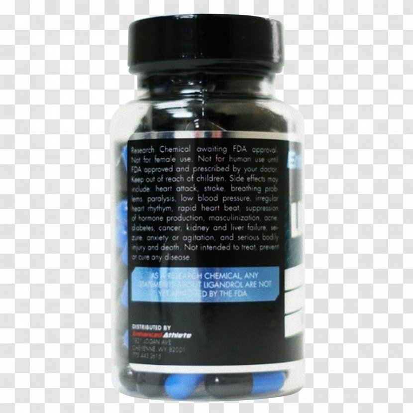LGD-3303 Selective Androgen Receptor Modulator Drug Dietary Supplement - Oral Administration - Rad140 Transparent PNG