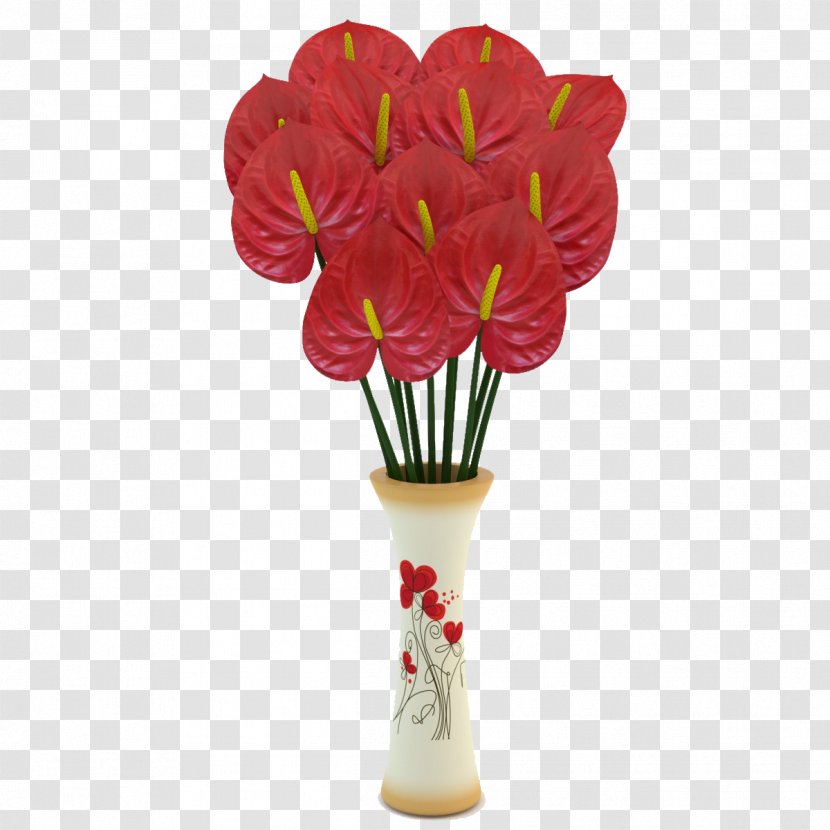 Floral Design Flower Bouquet Autodesk 3ds Max - 3d Computer Graphics - Of Red Flowers Transparent PNG