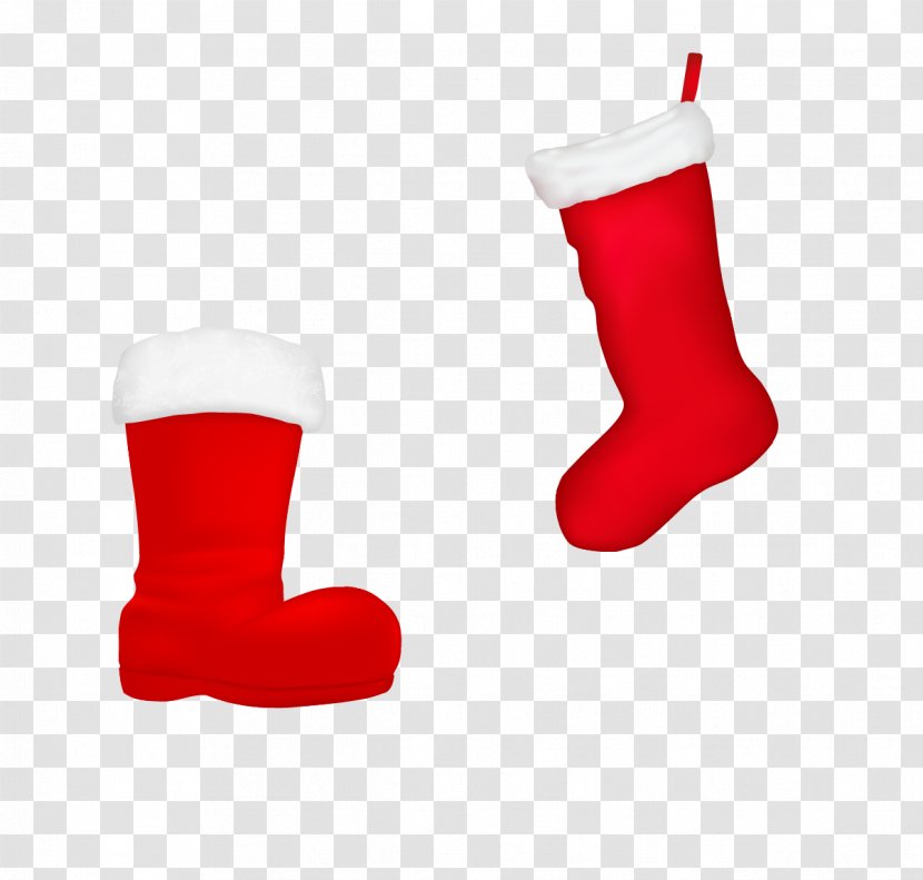 Christmas - Stocking - Socks Transparent PNG
