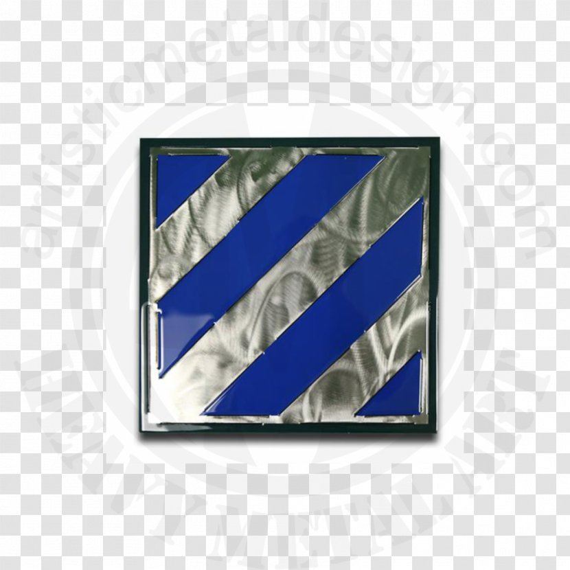 Cobalt Blue Brand Emblem Rectangle - 3id Transparent PNG