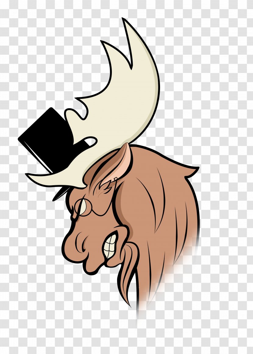 Canidae Cattle Horse Deer Clip Art - Horn Transparent PNG