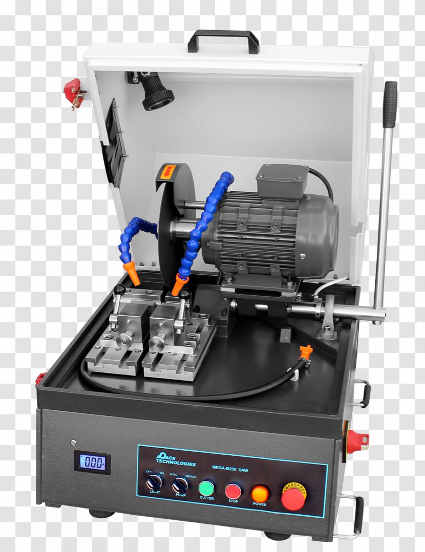 Cutting Tool Machine Metallography - Laboratory Equipment Transparent PNG