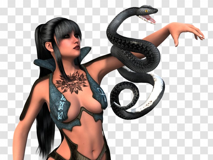 Snake Woman Amazons Dream Ophiuchus - Visual Language Transparent PNG