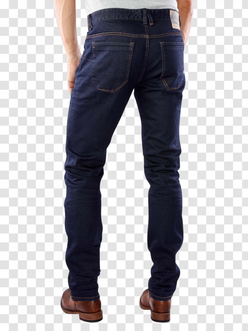 Jeans Denim Cotton Sweatpants Blue - Mens Transparent PNG