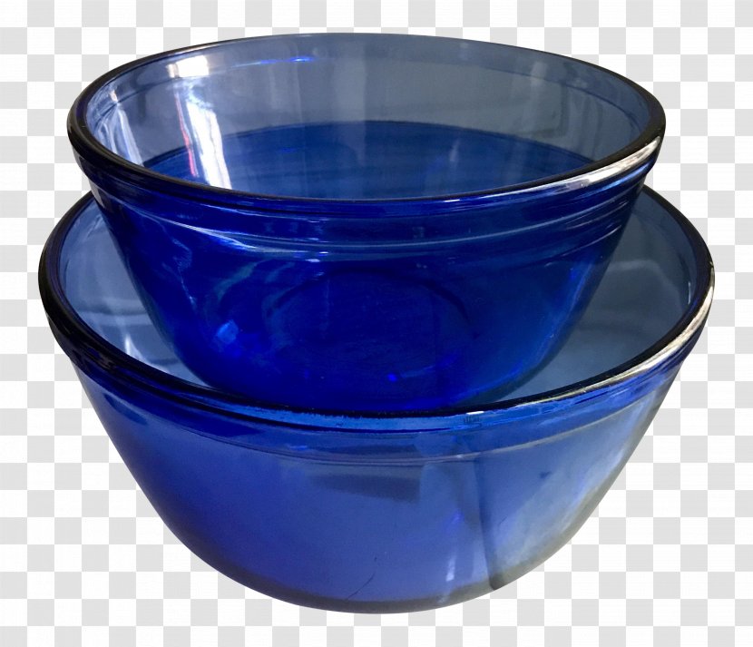 Bowl Glass Cobalt Blue Anchor Hocking Plastic Transparent PNG