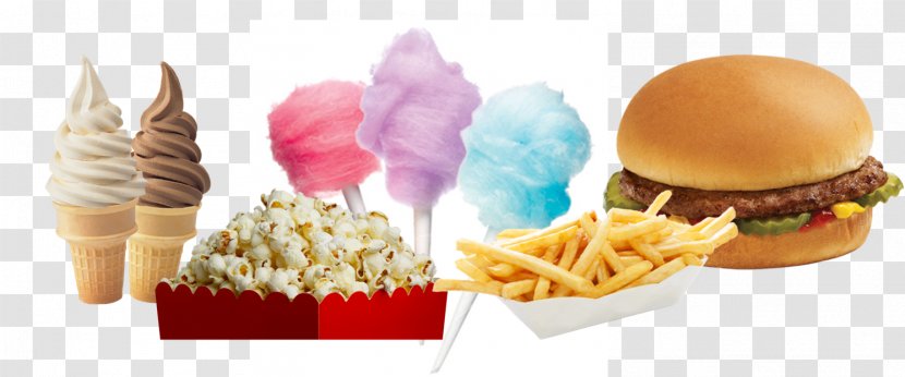 Bay Beach Amusement Park Junk Food Hamburger Fast Veggie Burger - Ice Cream - Foods Transparent PNG