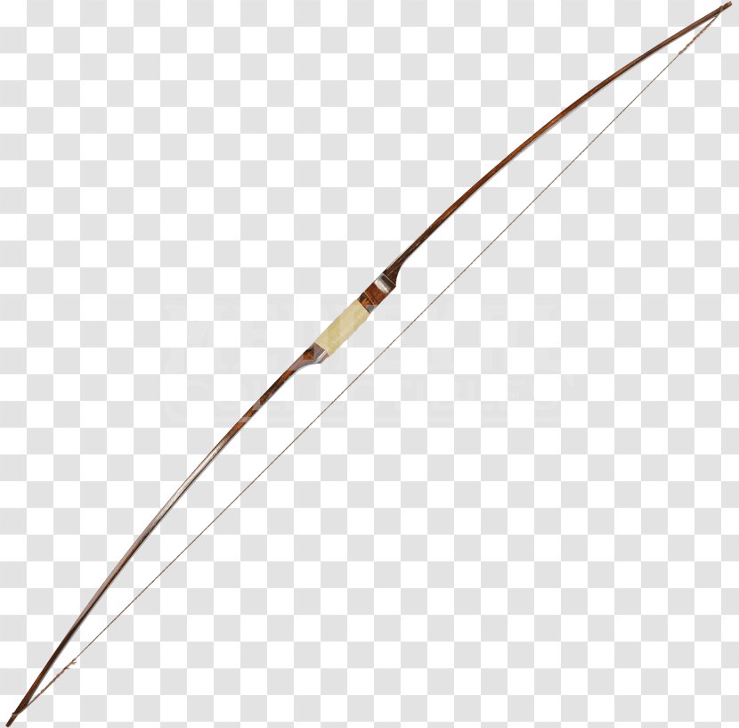 English Longbow Bow And Arrow Archery Recurve - Weapon Transparent PNG