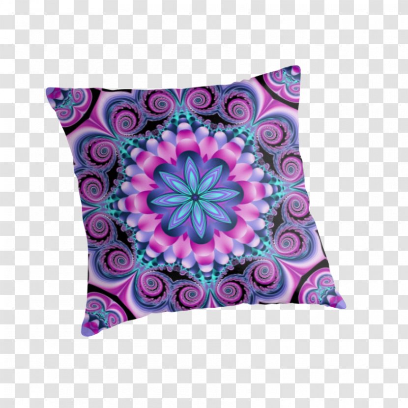 Drawing Illustrator - Pillow - Geometric Joy Scatters Flowers Transparent PNG