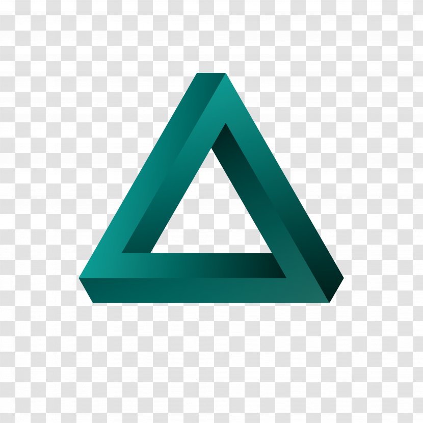 Penrose Triangle Amazon.com Icon - First Aid Kit - Impossible Space Transparent PNG