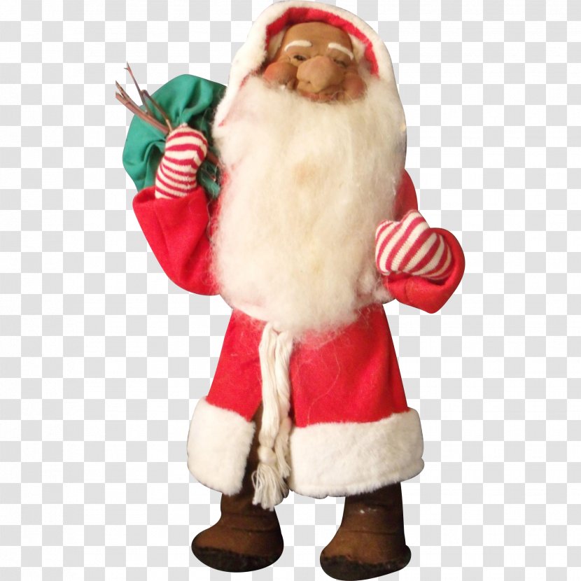 Santa Claus Christmas Ornament Figurine Character - Fictional Transparent PNG