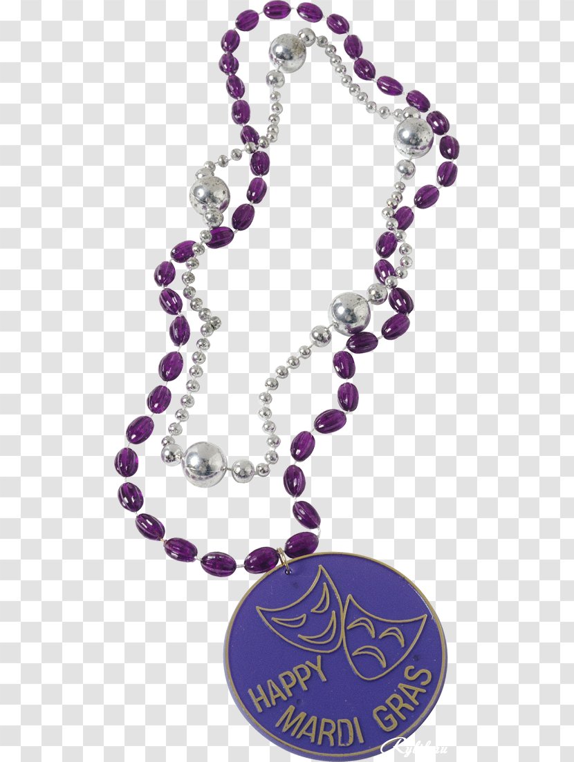 Necklace Amethyst Pearl Clip Art Jewellery - Religious Item Transparent PNG