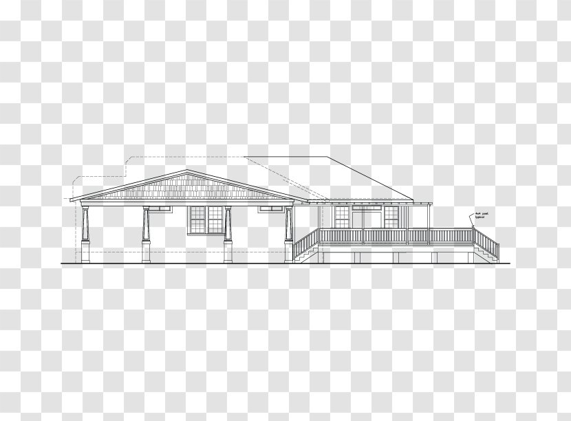 /m/02csf House Architecture Property Roof - Facade - Building Elevation Transparent PNG