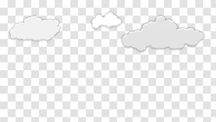 White Line Angle - Cloud Transparent PNG