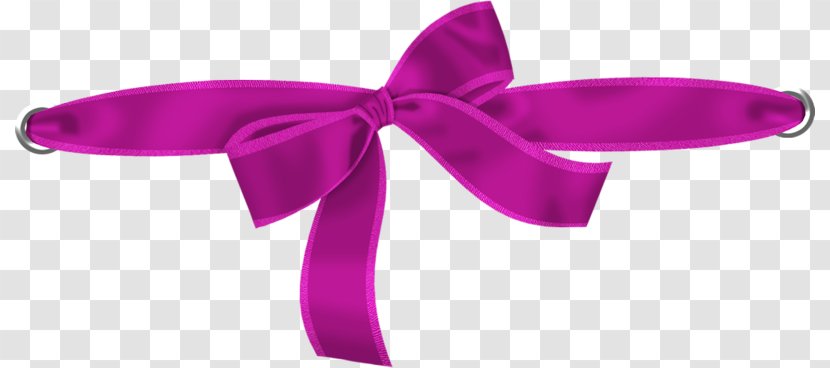 Ribbon Hair Tie Pink M - Violet Transparent PNG