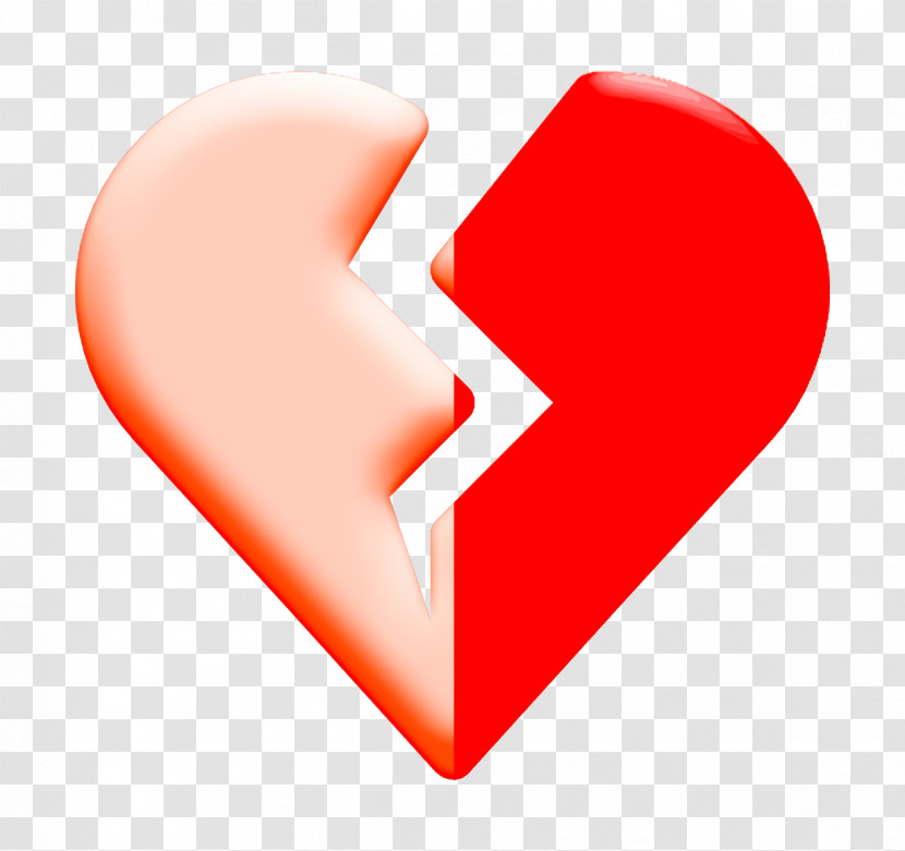 Heartbreak Icon Broken Heart Icon Human Relations Icon Transparent PNG