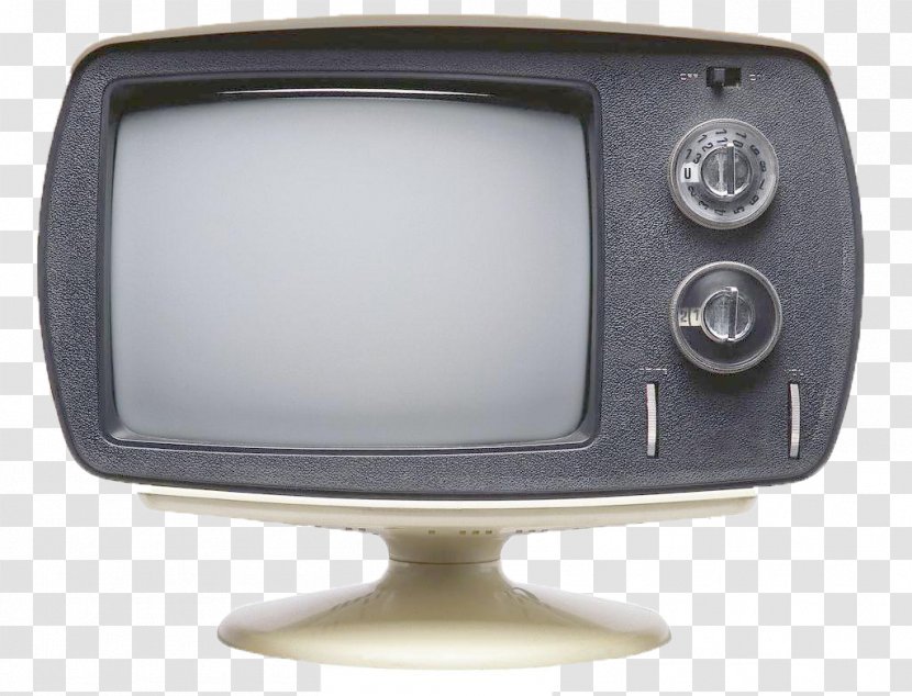 Television Vintage TV - Black And White Transparent PNG