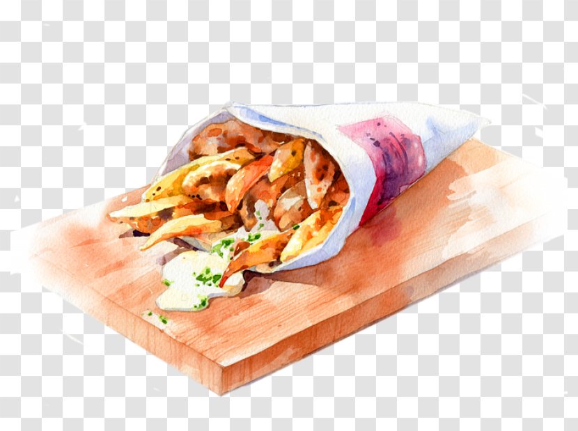 Watercolor Painting Food Art - Gastronomy Transparent PNG