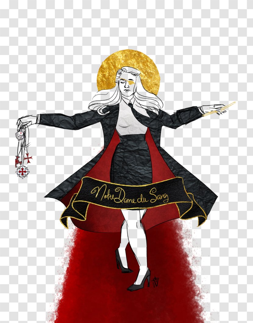 Costume Design Cartoon Character - Frame - Notre Dame Transparent PNG