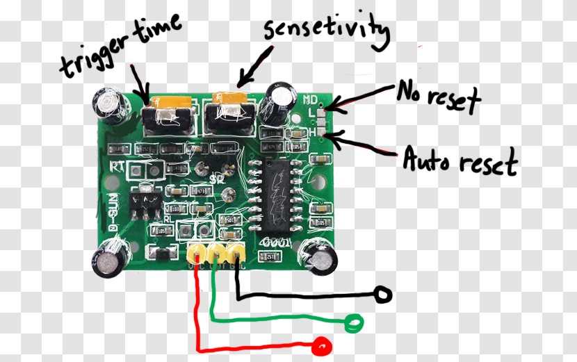 Arduino Passive Infrared Sensor Motion Sensors - Electronics Accessory - Io Card Transparent PNG