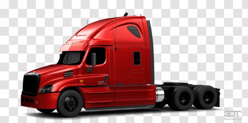 Commercial Vehicle Car Freightliner Cascadia Mercedes-Benz Sprinter - Semitrailer Truck Transparent PNG