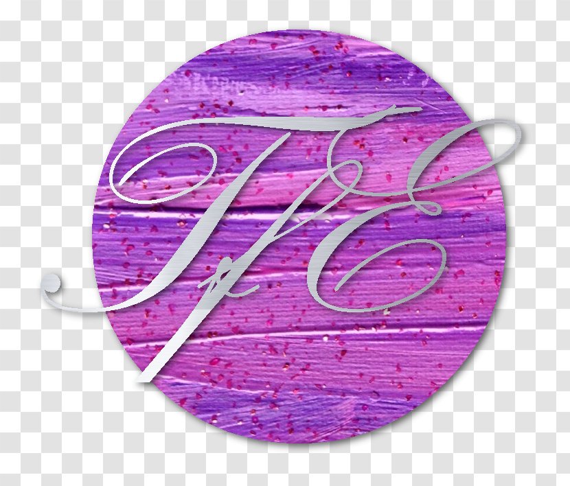 Purple Font - Violet - Besties Badge Transparent PNG