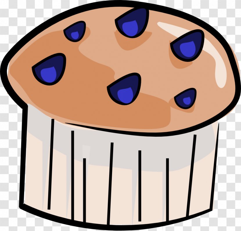 English Muffin Cupcake Blueberry Pie Bakery - Cake - Cliparts Transparent PNG