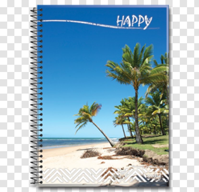 Notebook Credeal Tilibra Spiral Wire - Vacation Transparent PNG