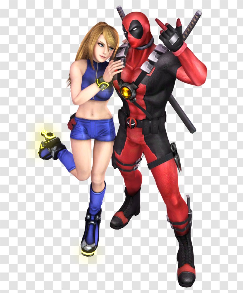 Deadpool YouTube Superhero Movie Super Smash Bros. For Nintendo 3DS And Wii U Samus Aran - Character Transparent PNG