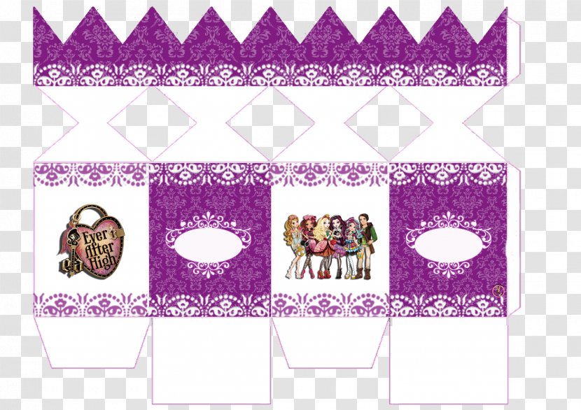 Paper Printing Label Box Birthday - Violet Transparent PNG