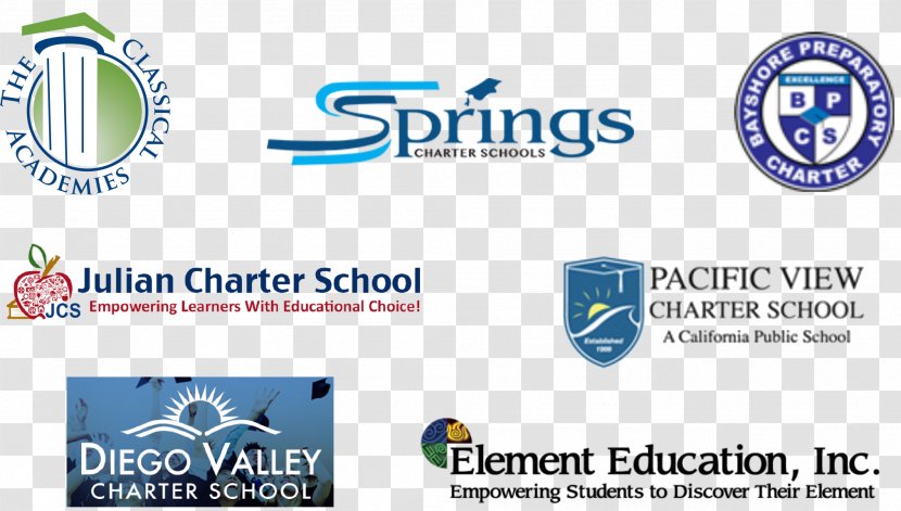 Logo Organization Brand River Springs Charter School Font - Academy - Line Transparent PNG