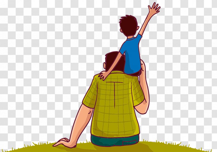 Father Child Clip Art - Family Transparent PNG