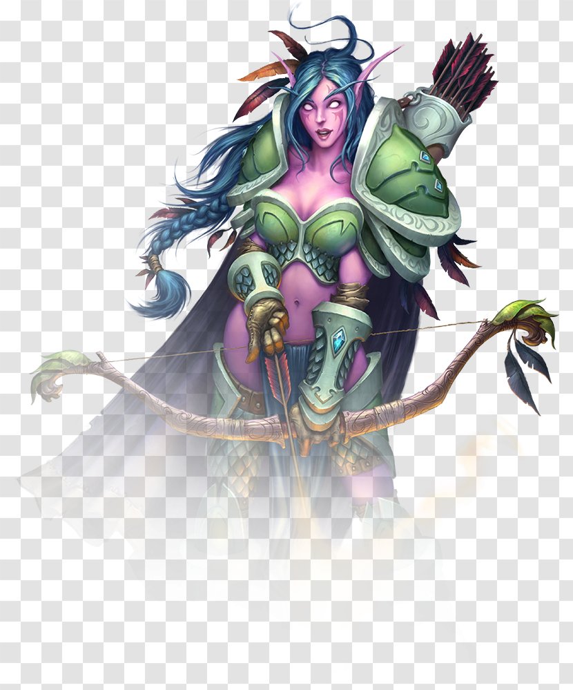 Night Elf World Of Warcraft: Cataclysm Legion Warlords Draenor - Tree Transparent PNG