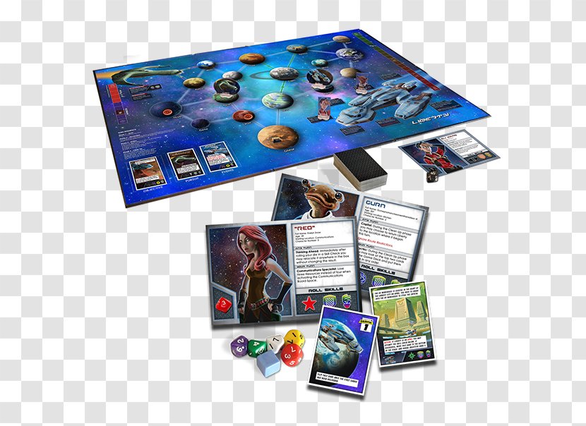 Board Game Set Stronghold Star Realms - Space Transparent PNG