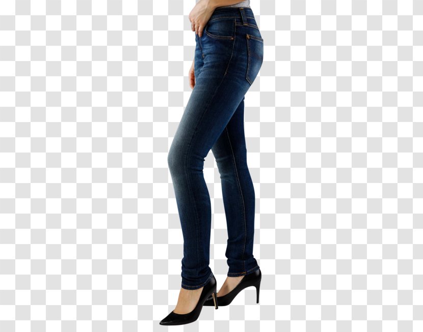 Nudie Jeans Denim Slim-fit Pants Leggings - Flower Transparent PNG