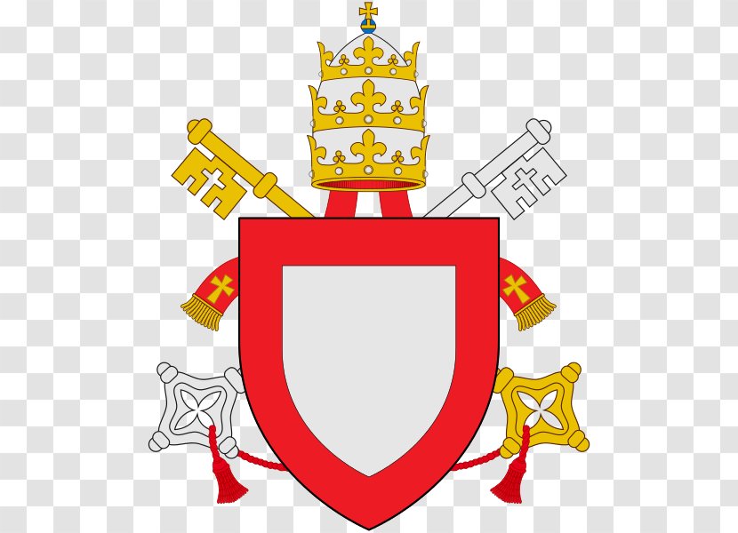 Papal Coats Of Arms Escutcheon Pope Coat Name - Benedict Transparent PNG