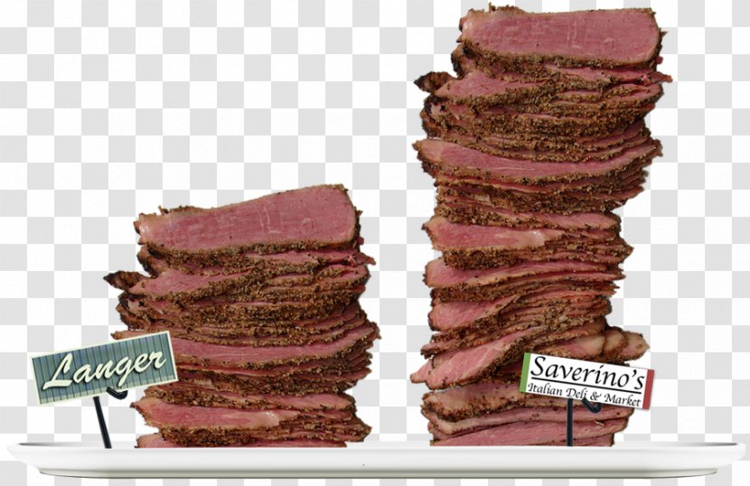 Delicatessen Langer's Deli & Restaurant Pastrami On Rye Saverino's Italian Market - Keyword Research - Menu Transparent PNG