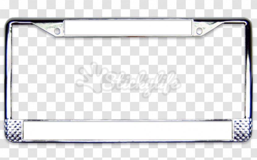 Vehicle License Plates Car Picture Frames Vanity Plate - Template Transparent PNG