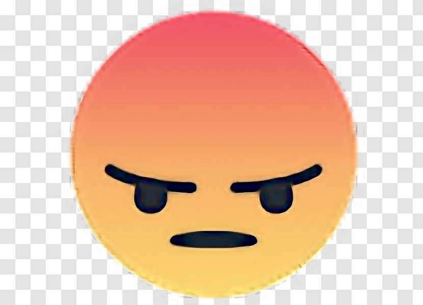 Angry Face Emoji Sticker Slack Emoticon - Cheek Transparent PNG
