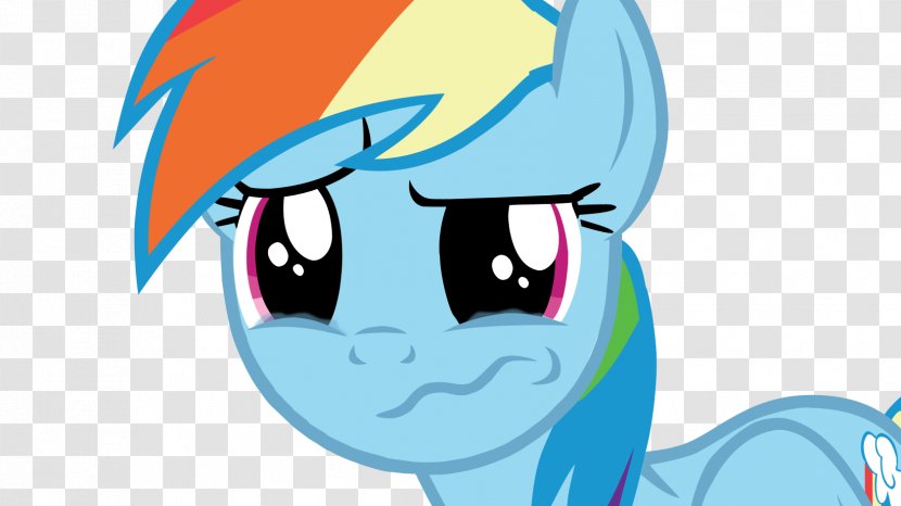 Rainbow Dash Pinkie Pie YouTube Pony - Frame - Crying Vector Transparent PNG